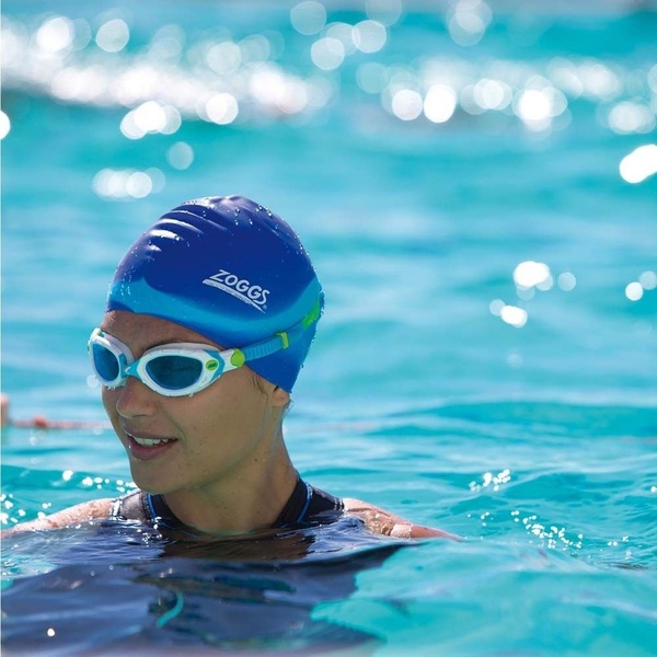 swimming goggles, swim goggles, swimming cap, pool goggles, water sports gear, brand awareness, lifestyle, fresh, blue